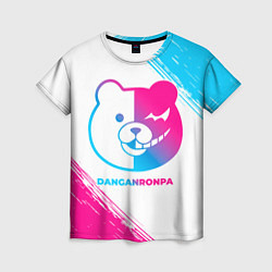 Футболка женская Danganronpa neon gradient style, цвет: 3D-принт