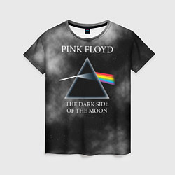Футболка женская Pink Floyd космос, цвет: 3D-принт
