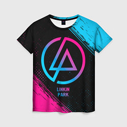 Футболка женская Linkin Park - neon gradient, цвет: 3D-принт
