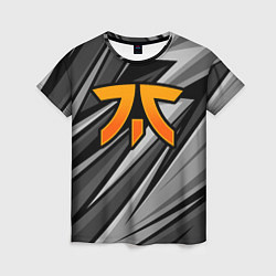 Футболка женская Fnatic - монохромная, цвет: 3D-принт