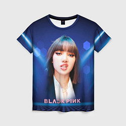 Футболка женская Lisa Blackpink, цвет: 3D-принт