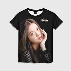 Футболка женская Blackpink Cute Jisoo Kim, цвет: 3D-принт