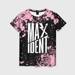 Футболка женская Stray kids - pink maxident, цвет: 3D-принт