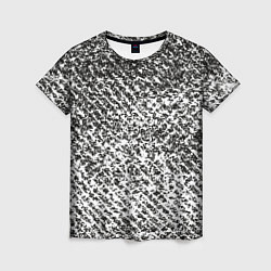Футболка женская Black white style, цвет: 3D-принт