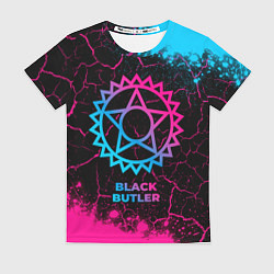 Футболка женская Black Butler - neon gradient, цвет: 3D-принт