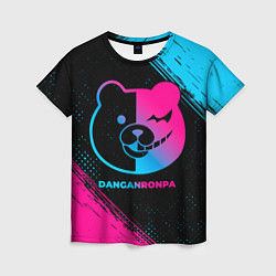 Футболка женская Danganronpa - neon gradient, цвет: 3D-принт