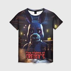 Женская футболка Five Nights at Freddys Bonnie