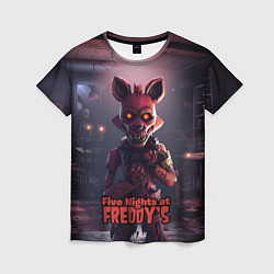 Женская футболка Five Nights at Freddys Mangle