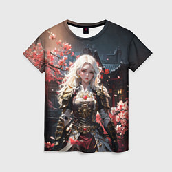 Футболка женская Воительница в броне, цвет: 3D-принт