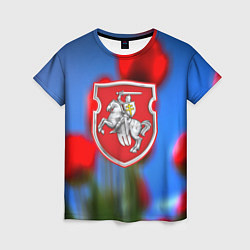 Футболка женская Belarus summer, цвет: 3D-принт