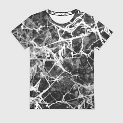 Футболка женская Абстракция - паутина, цвет: 3D-принт