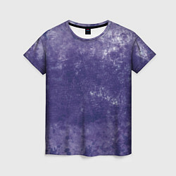 Футболка женская Абстракция - violet color background, цвет: 3D-принт