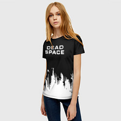 Футболка женская Dead Space монстры космоса, цвет: 3D-принт — фото 2