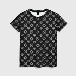 Футболка женская Sessanta Nove pattern, цвет: 3D-принт