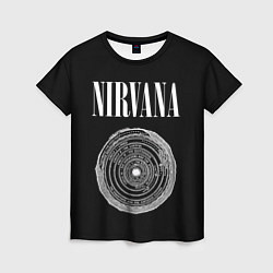 Футболка женская Nirvana Inferno, цвет: 3D-принт