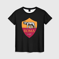 Футболка женская Roma fc club sport, цвет: 3D-принт