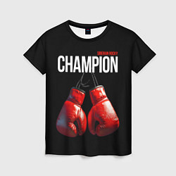 Женская футболка Siberian Rocky Champion