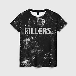 Футболка женская The Killers black ice, цвет: 3D-принт