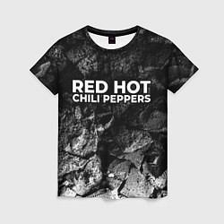 Футболка женская Red Hot Chili Peppers black graphite, цвет: 3D-принт
