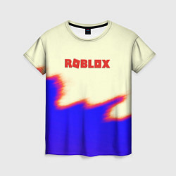 Футболка женская Roblox краски текстура game, цвет: 3D-принт