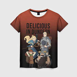 Футболка женская Delicious in Dungeon, цвет: 3D-принт