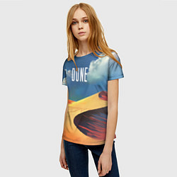 Футболка женская Sands - Dune, цвет: 3D-принт — фото 2