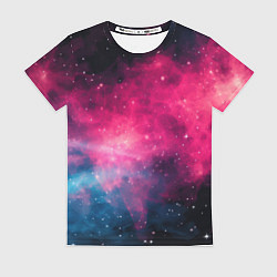 Женская футболка Абстрактный космос фантастика