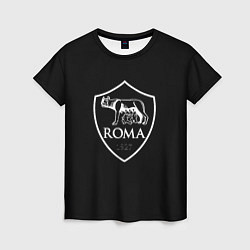 Футболка женская Roma sport fc club, цвет: 3D-принт