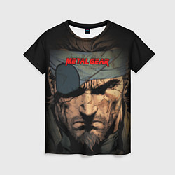 Футболка женская Веном Снейк Metal gear game, цвет: 3D-принт