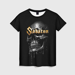 Футболка женская Sabaton - rock group, цвет: 3D-принт