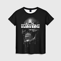 Футболка женская Scorpions rock, цвет: 3D-принт