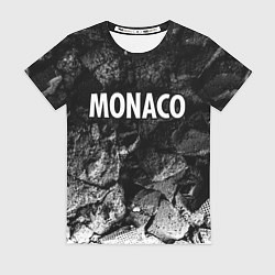 Футболка женская Monaco black graphite, цвет: 3D-принт