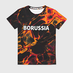 Женская футболка Borussia red lava