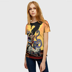 Футболка женская Hades Загрей принц Подземного мира, цвет: 3D-принт — фото 2