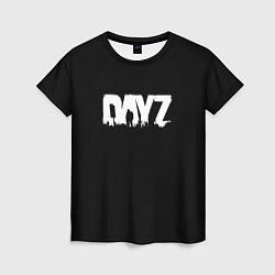 Футболка женская Dayz logo white, цвет: 3D-принт