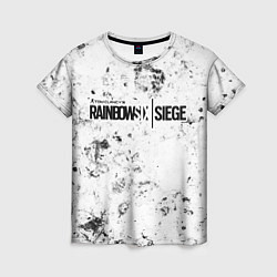 Футболка женская Rainbow Six dirty ice, цвет: 3D-принт