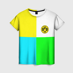 Футболка женская Borussia color cport, цвет: 3D-принт