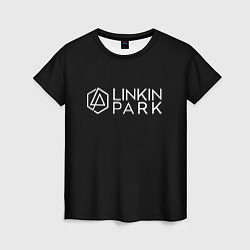 Футболка женская Linkin parrk logo chester, цвет: 3D-принт