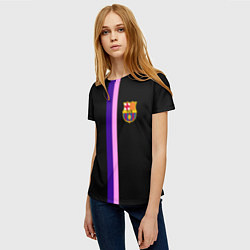 Футболка женская Barcelona line, цвет: 3D-принт — фото 2