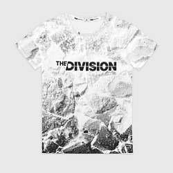 Футболка женская The Division white graphite, цвет: 3D-принт