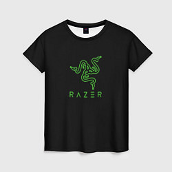 Футболка женская Razer logo brend, цвет: 3D-принт