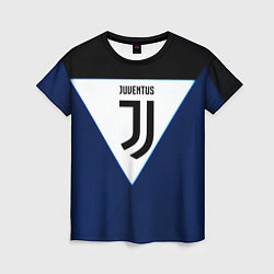 Футболка женская Juventus sport geometry color, цвет: 3D-принт