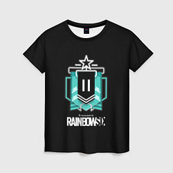 Футболка женская Rainbow six ubisoft games, цвет: 3D-принт