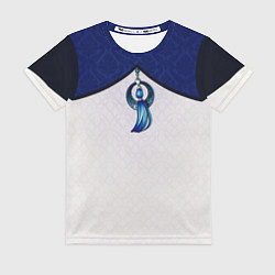 Футболка женская Лунная подвеска, цвет: 3D-принт