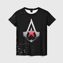 Футболка женская Assassins creed russia, цвет: 3D-принт