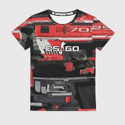 Футболка женская СS deagle aggressor, цвет: 3D-принт