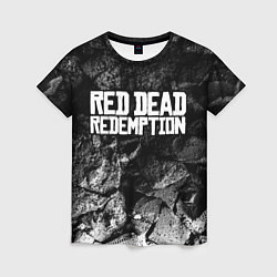 Женская футболка Red Dead Redemption black graphite