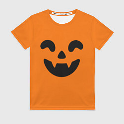 Женская футболка Весёлая тыква верх