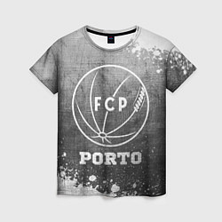 Футболка женская Porto - grey gradient, цвет: 3D-принт