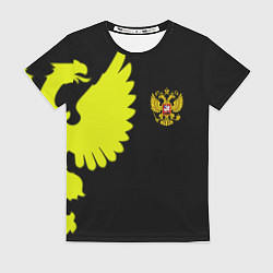 Женская футболка Герб РФ орёл